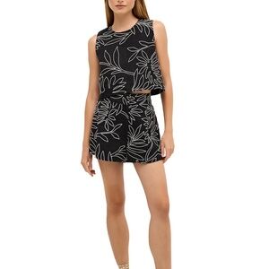 Marie Oliver Davis top and short set XS/0